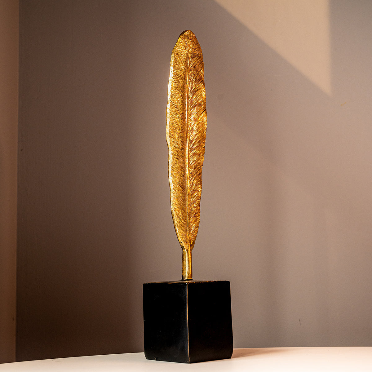 Feather Gold - (Home Accessories)