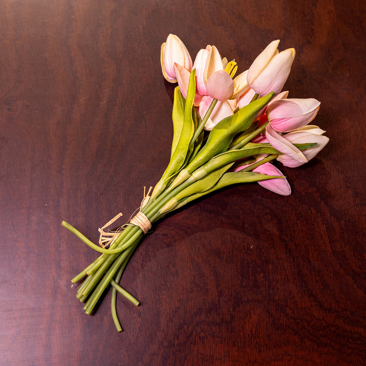 Mini Tulip, 12 Flowers, Pink
