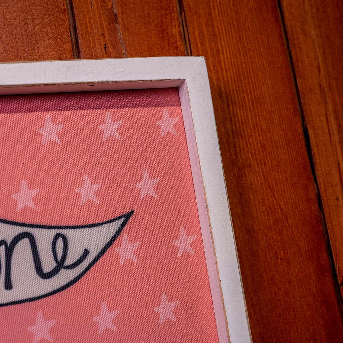 Emily Wood Framed Wall Décor "Little One" ©