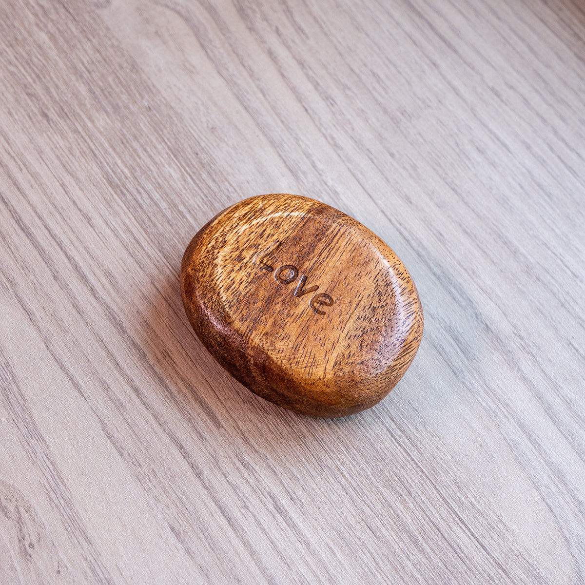 Acacia Wood Stones w/ Word