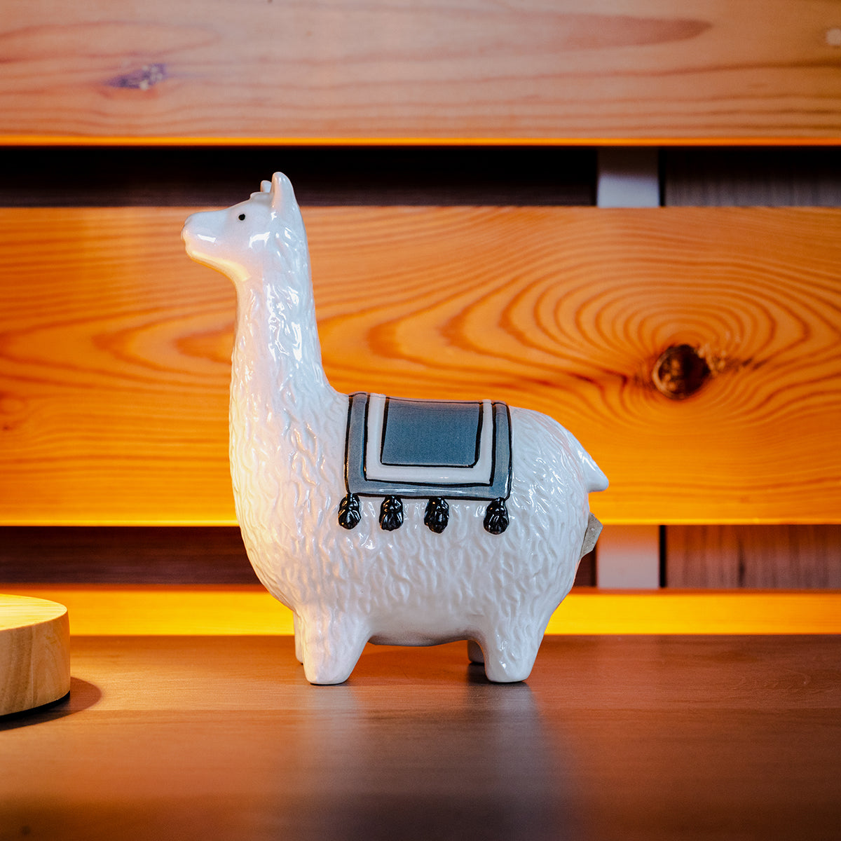 Stoneware Llama Piggy Bank