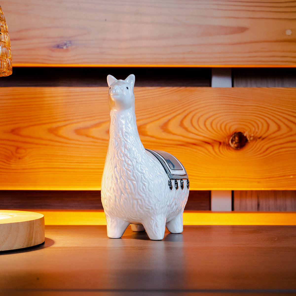 Stoneware Llama Piggy Bank