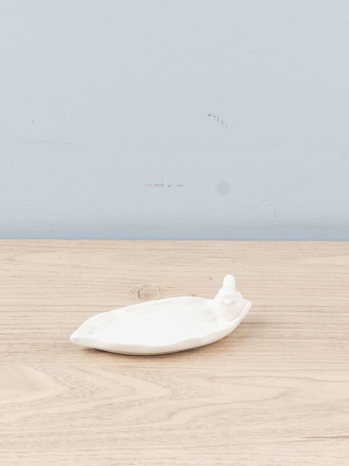 Porcelain Leaf Plate w/ Bird