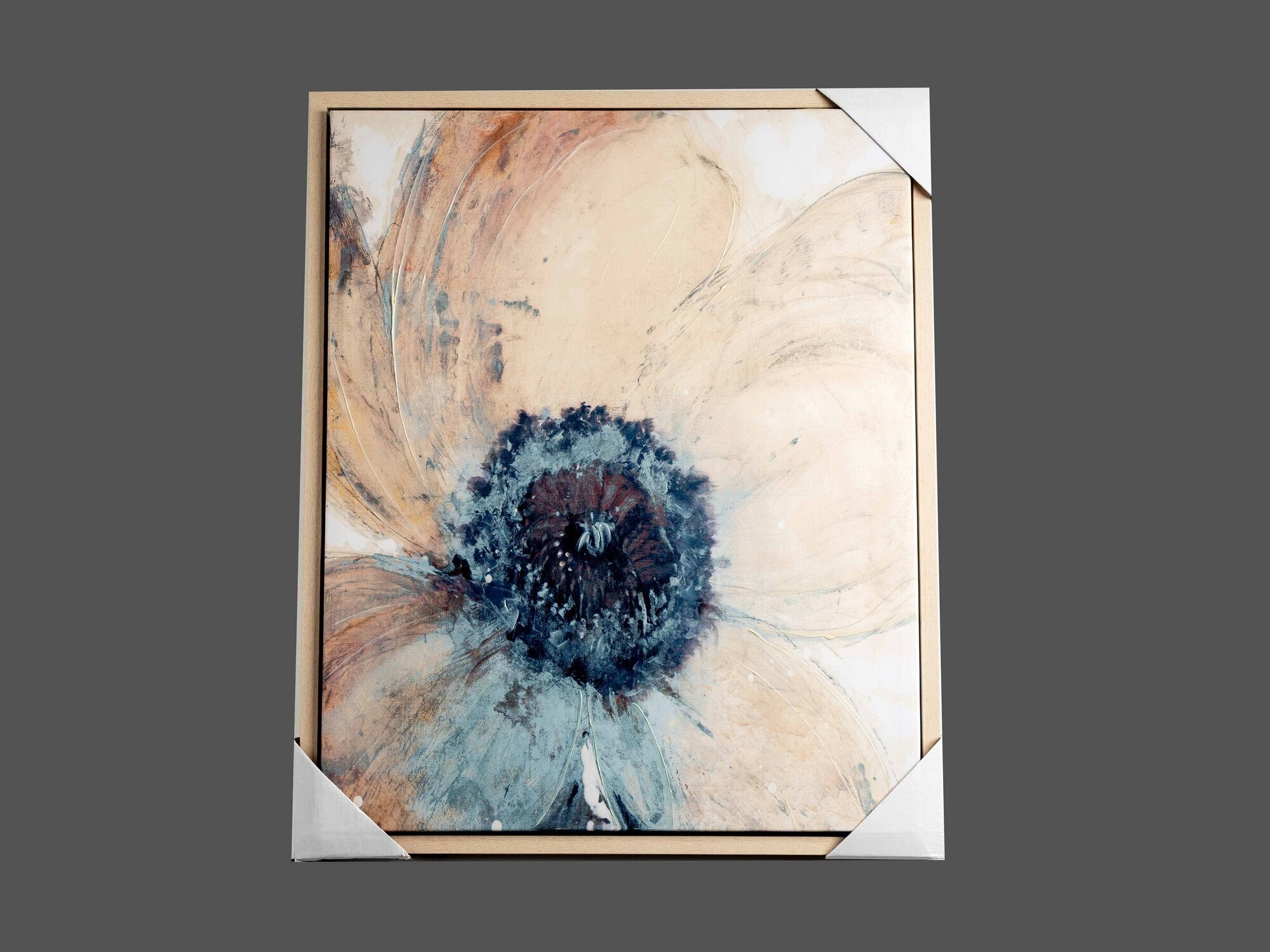 Canvas Hand- Painted Flower Wall Art, Styles 1