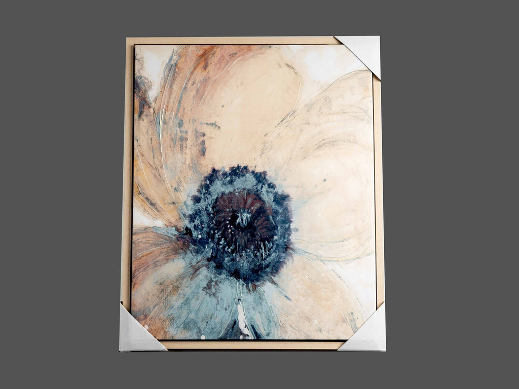 Canvas Hand- Painted Flower Wall Art, Styles 1