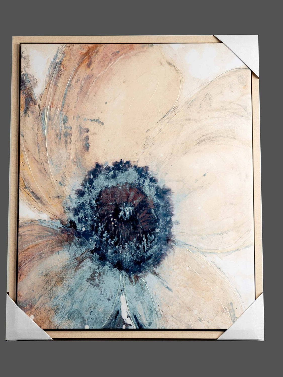 Canvas Hand- Painted Flower Wall Art, Styles 1