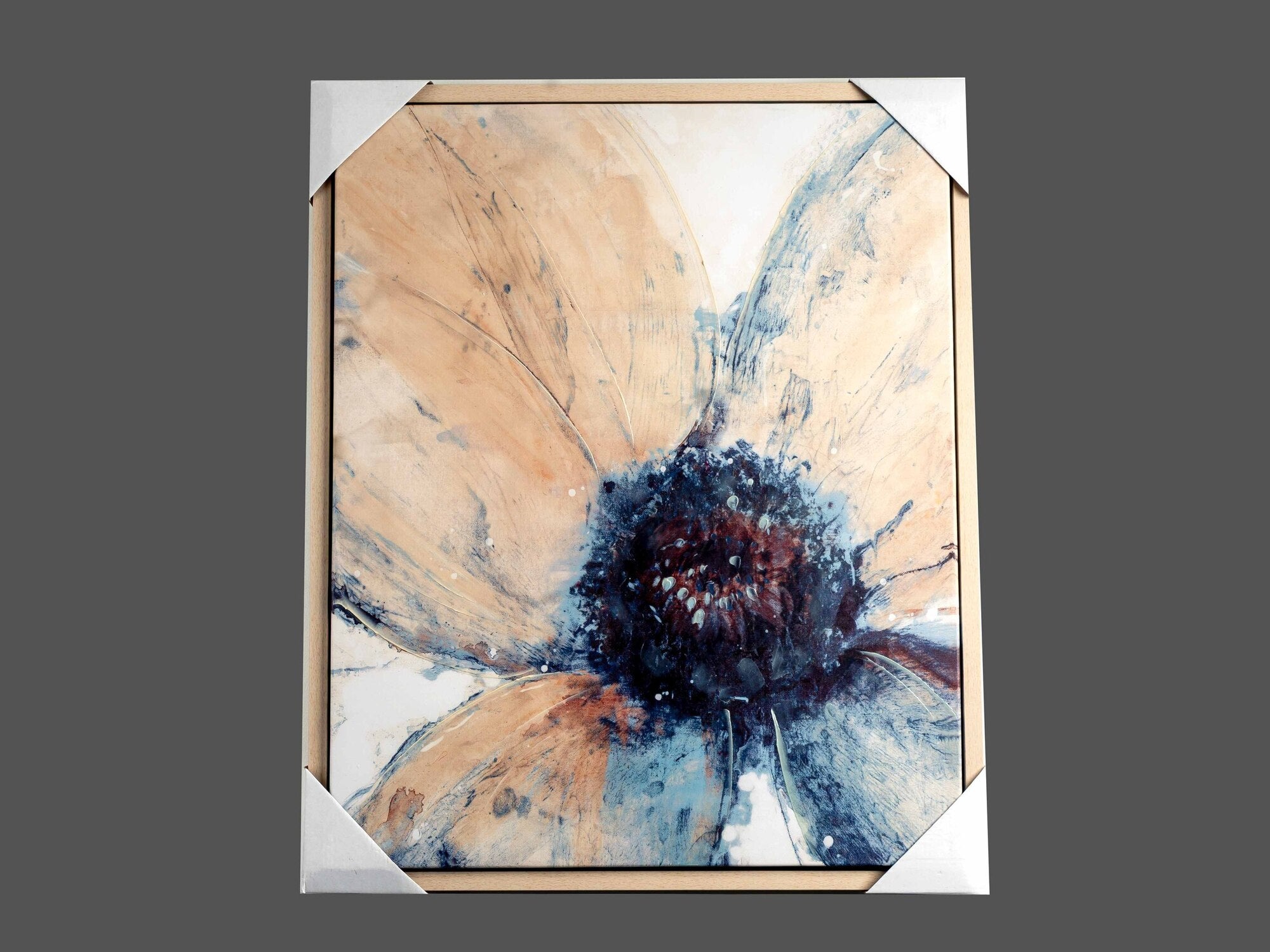 Canvas Hand- Painted Flower Wall Art, Styles 2