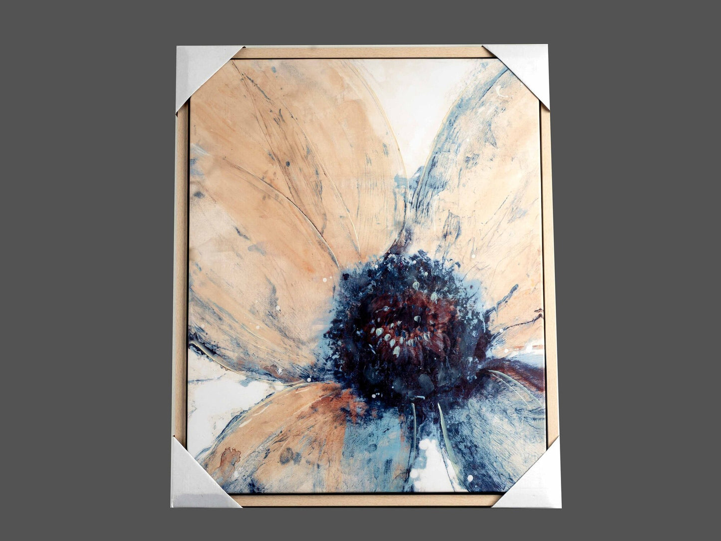 Canvas Hand- Painted Flower Wall Art, Styles 2