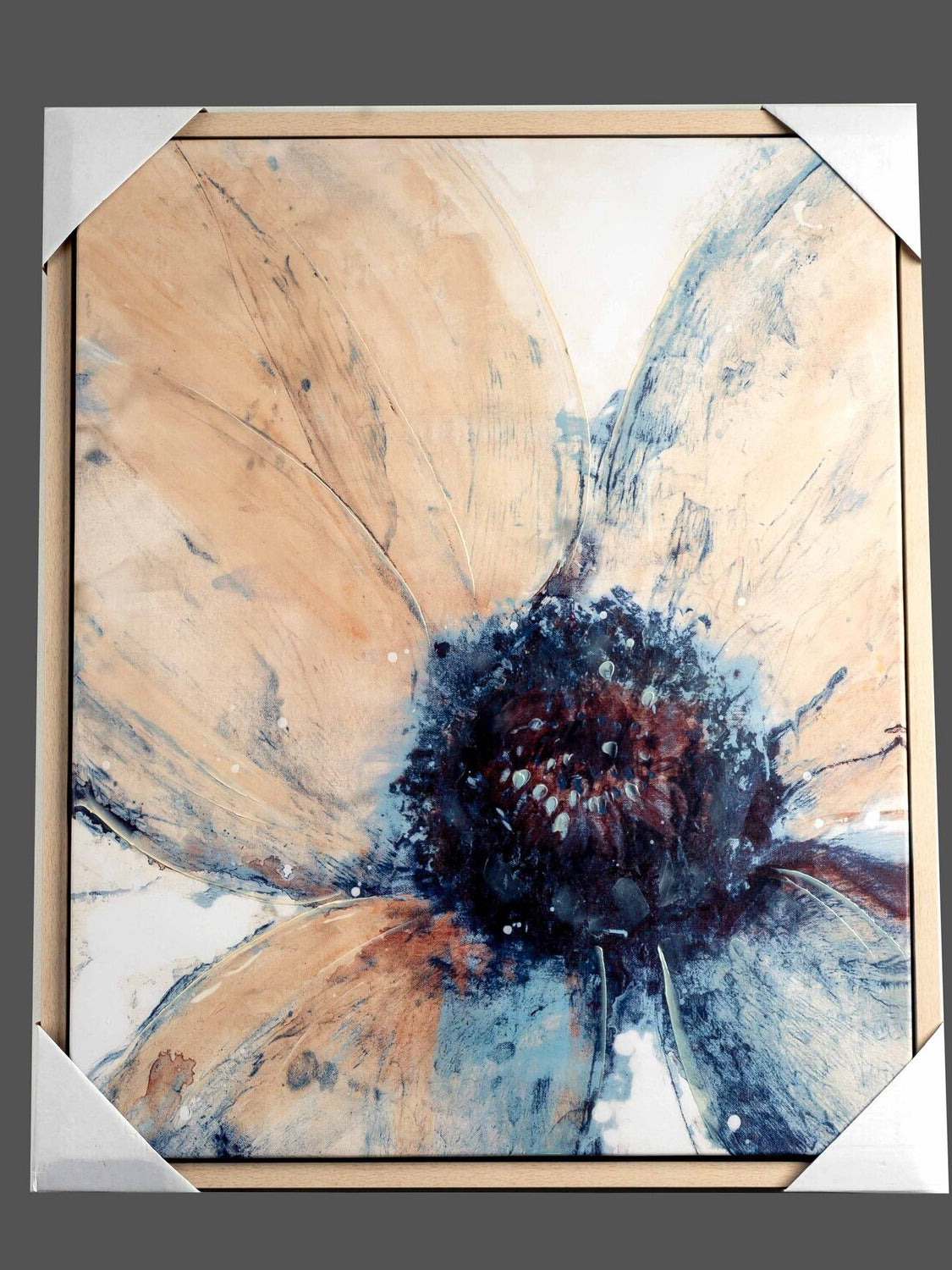 Canvas Hand- Painted Flower Wall Art, Styles 2