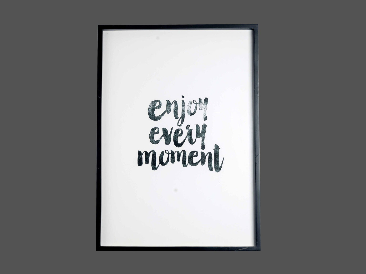 Fir Framed Wall Art w/ Tree Rings and Words Image, Styles 2