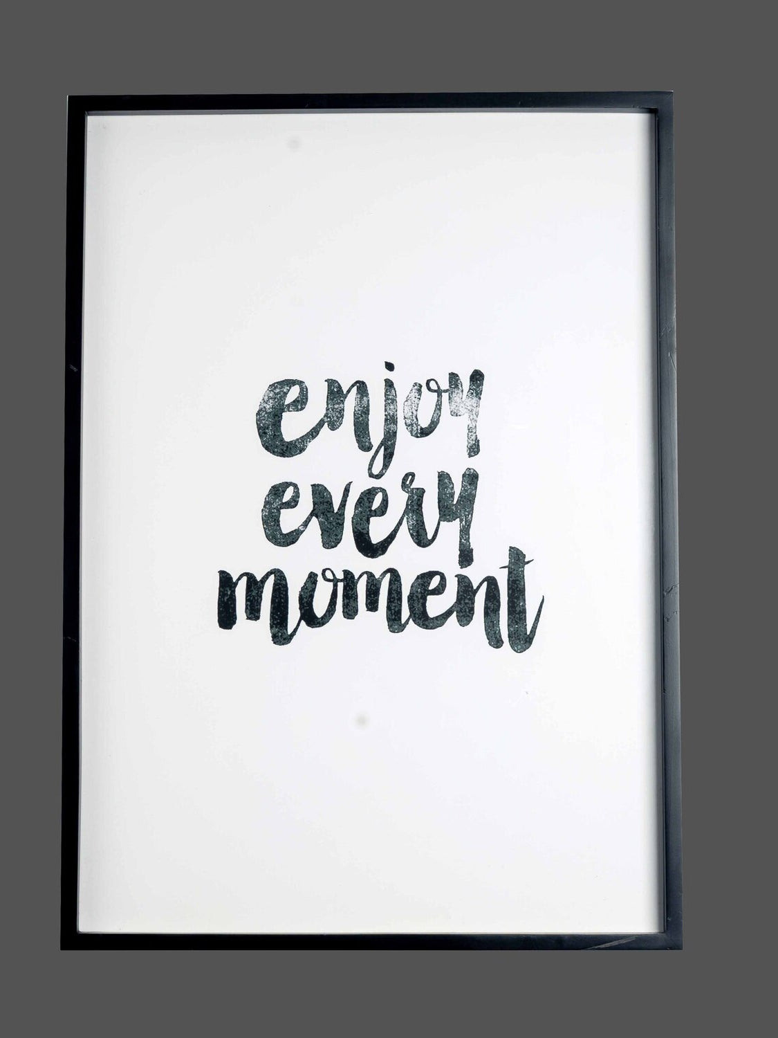 Fir Framed Wall Art w/ Tree Rings and Words Image, Styles 2