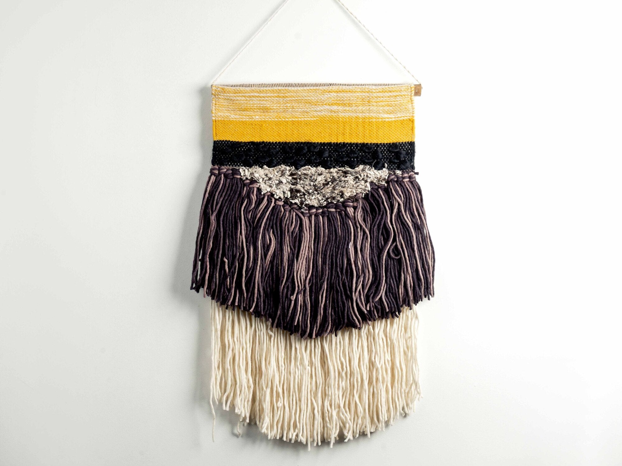 Wool & Cotton Woven Wall Hanging