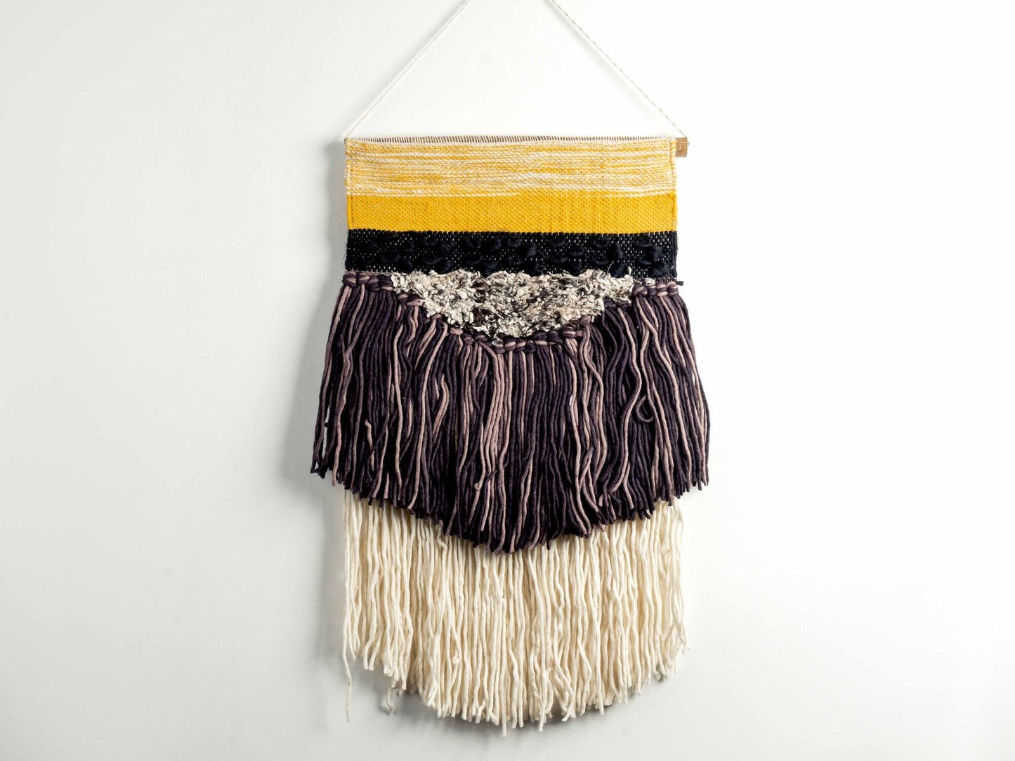 Wool & Cotton Woven Wall Hanging