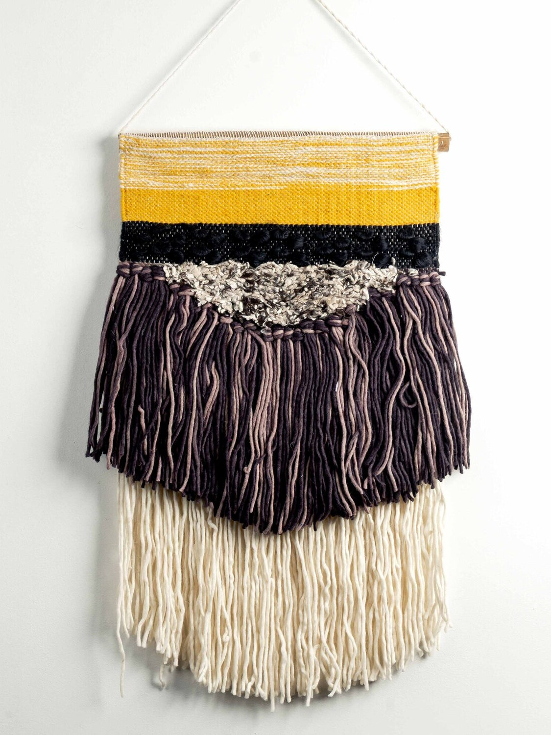 Wool & Cotton Woven Wall Hanging