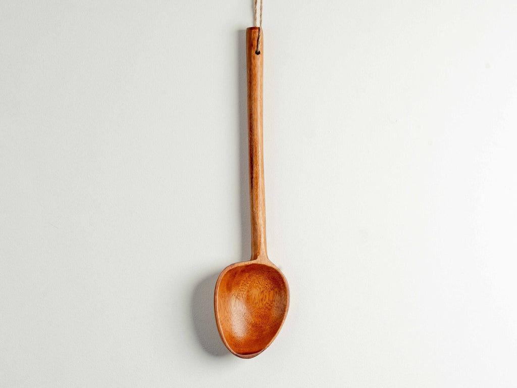 Acacia Hand Carved Serving Spoon, Styles 2