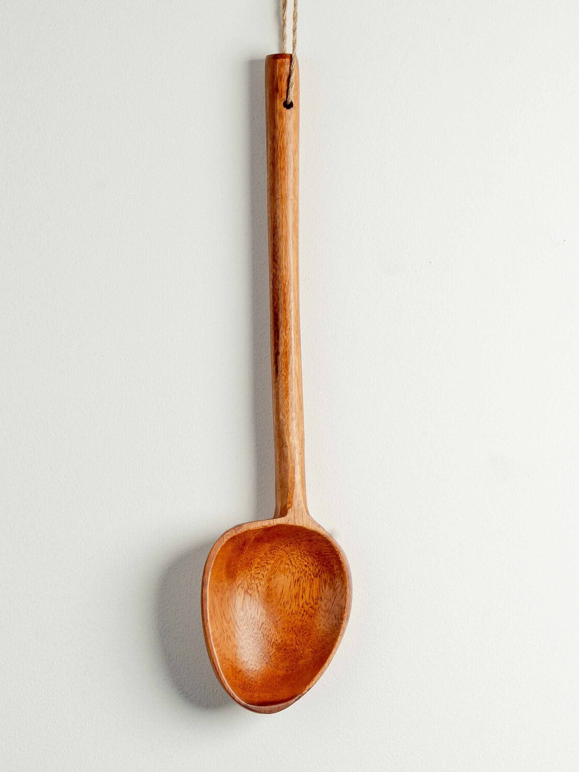 Acacia Hand Carved Serving Spoon, Styles 2