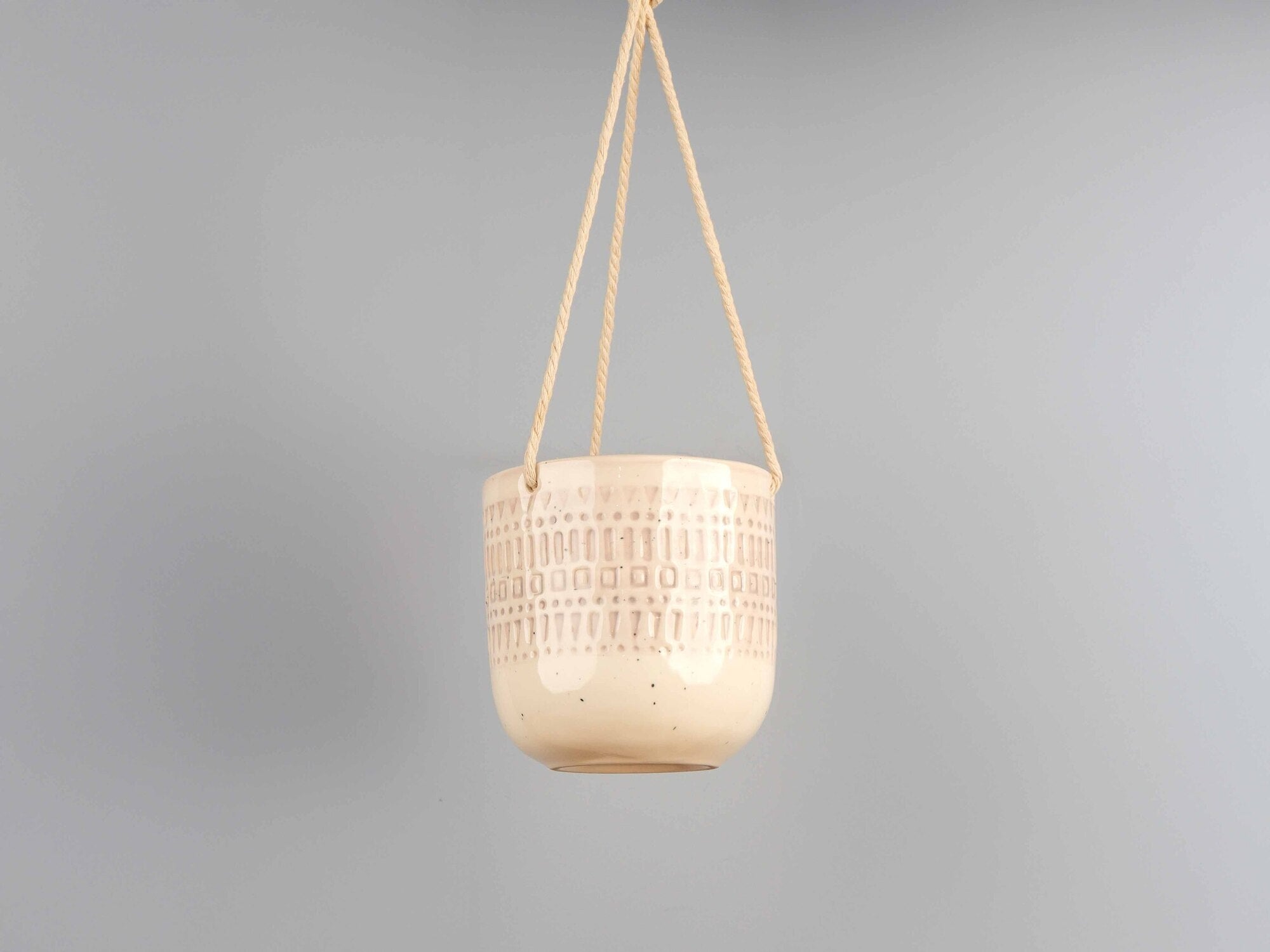 Stoneware Hanging Planter