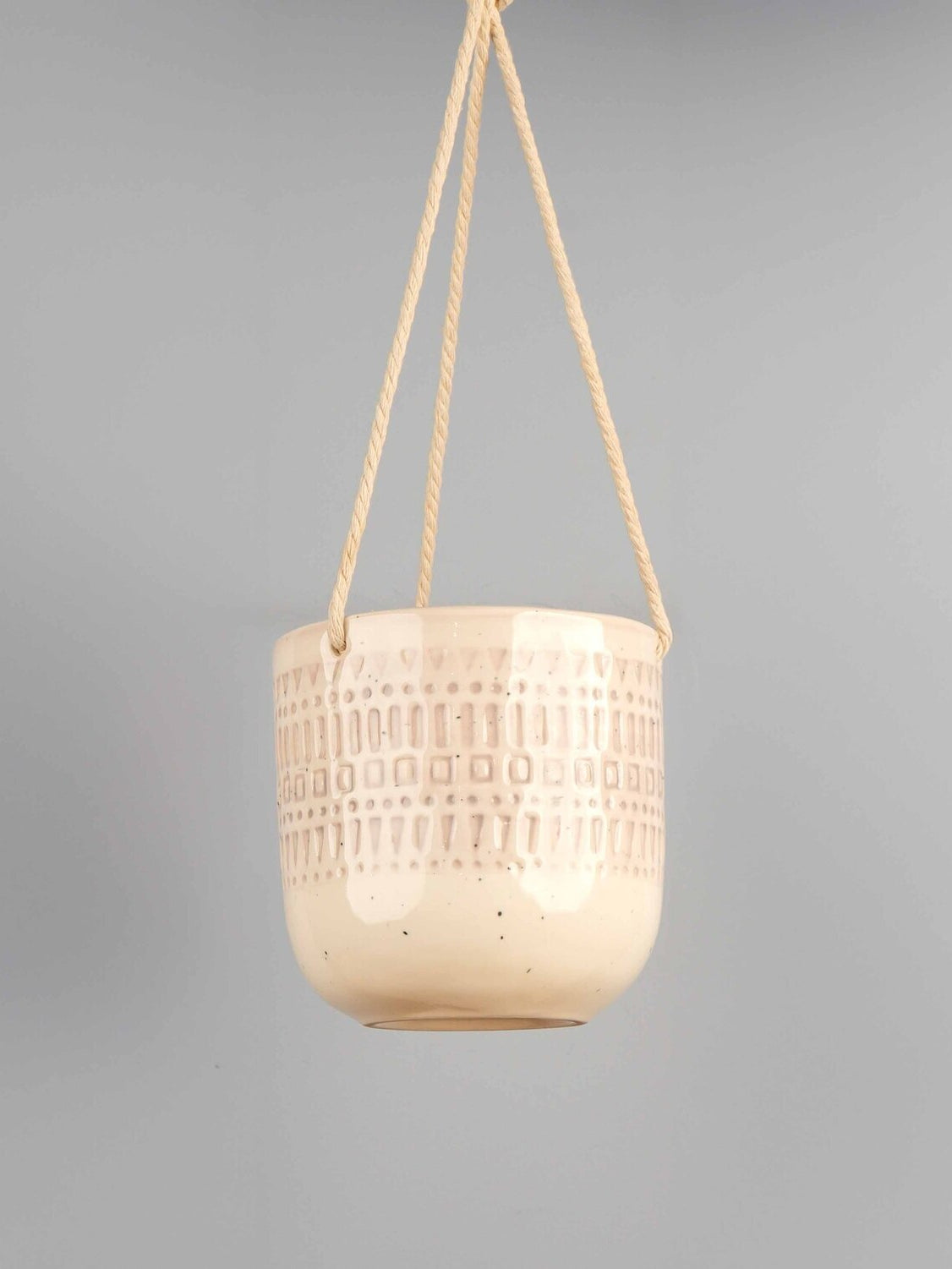 Stoneware Hanging Planter