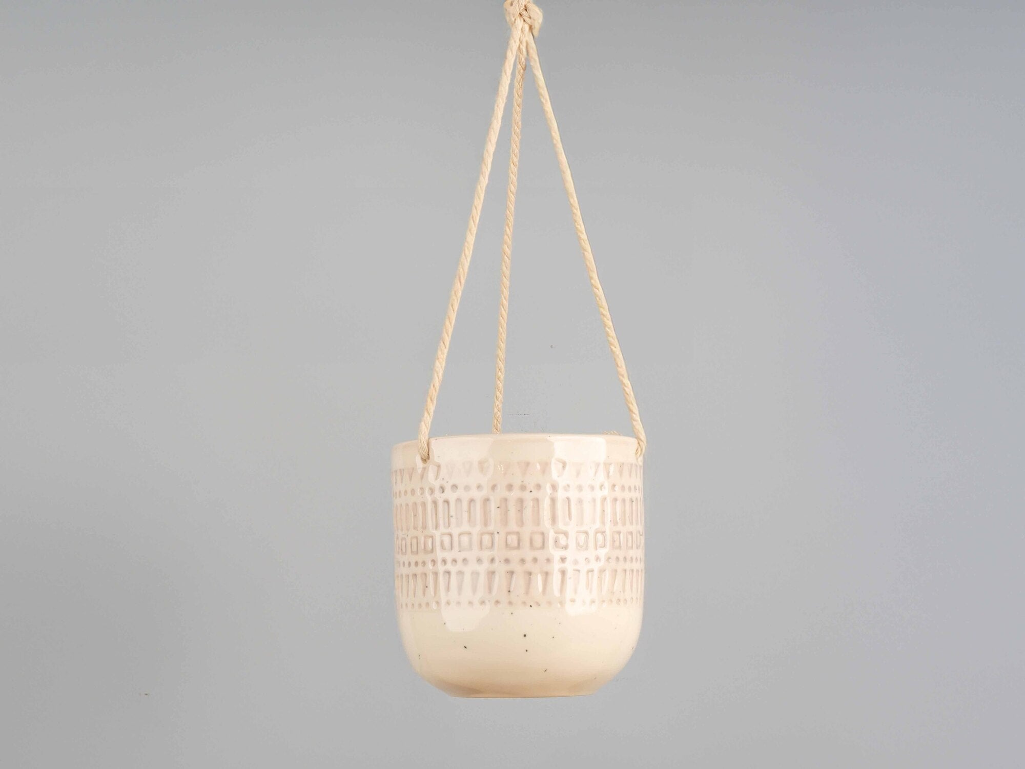 Stoneware Hanging Planter