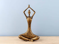 Cast Iron Yoga Beauty, Gold