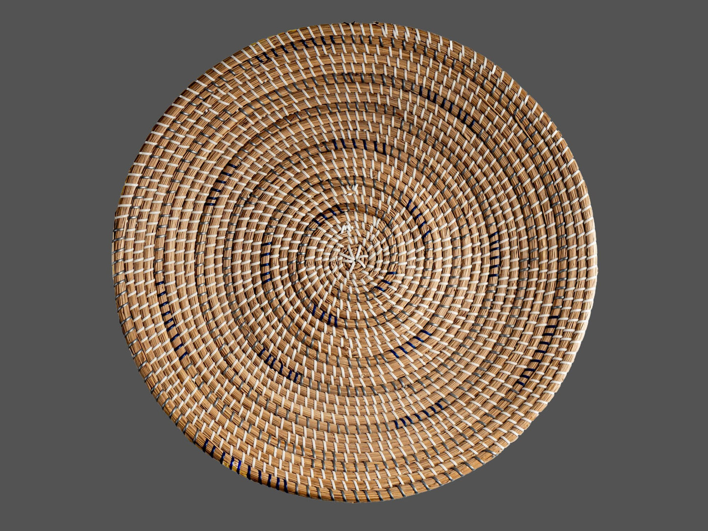 Large Seagrass Hand-Woven Wall Basket, Styles 1