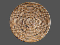Large Seagrass Hand-Woven Wall Basket, Styles 1