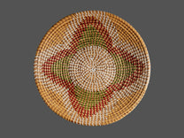 Medium Seagrass Hand-Woven Wall Basket, Styles 1