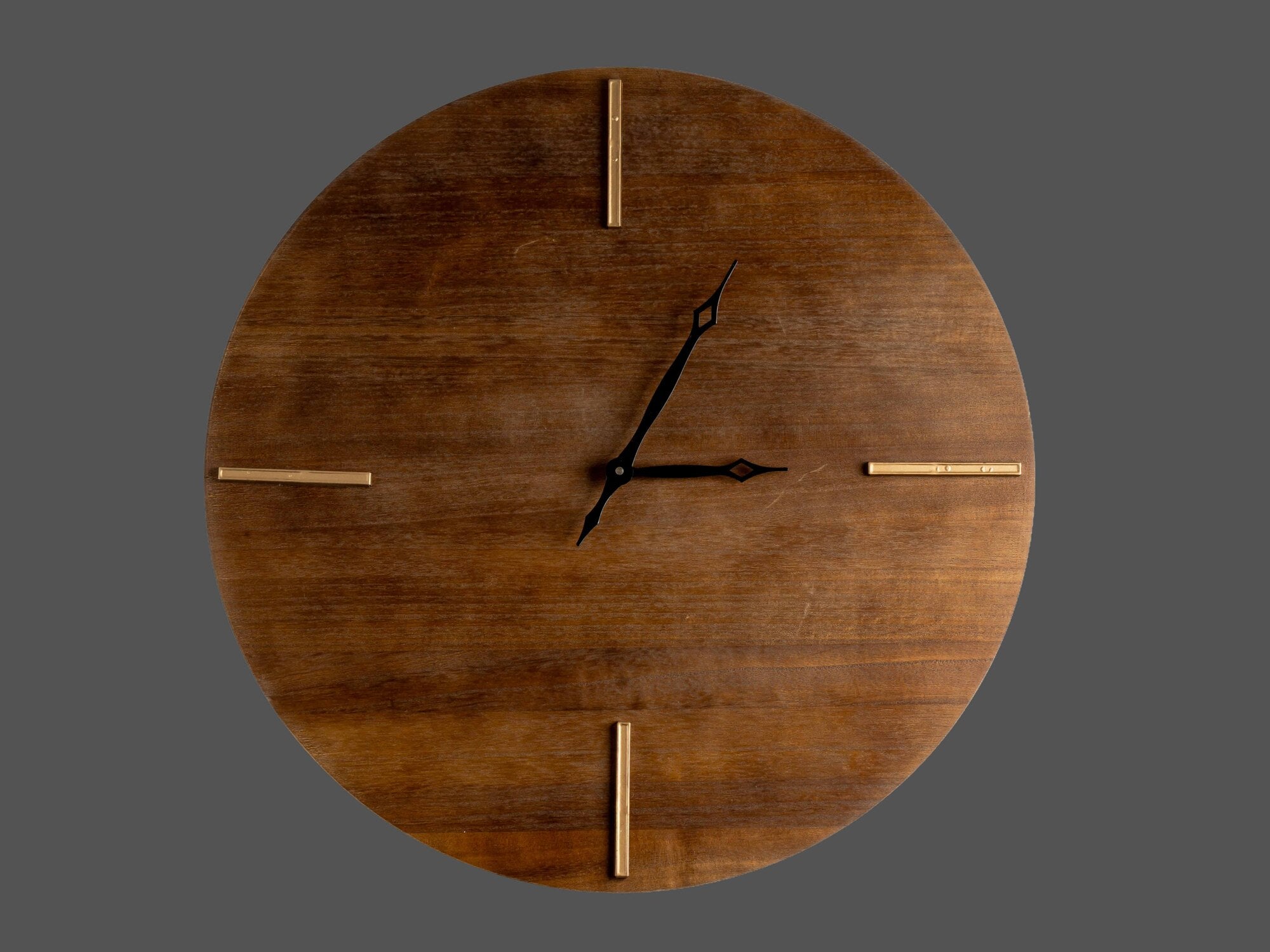Round Wood Clock