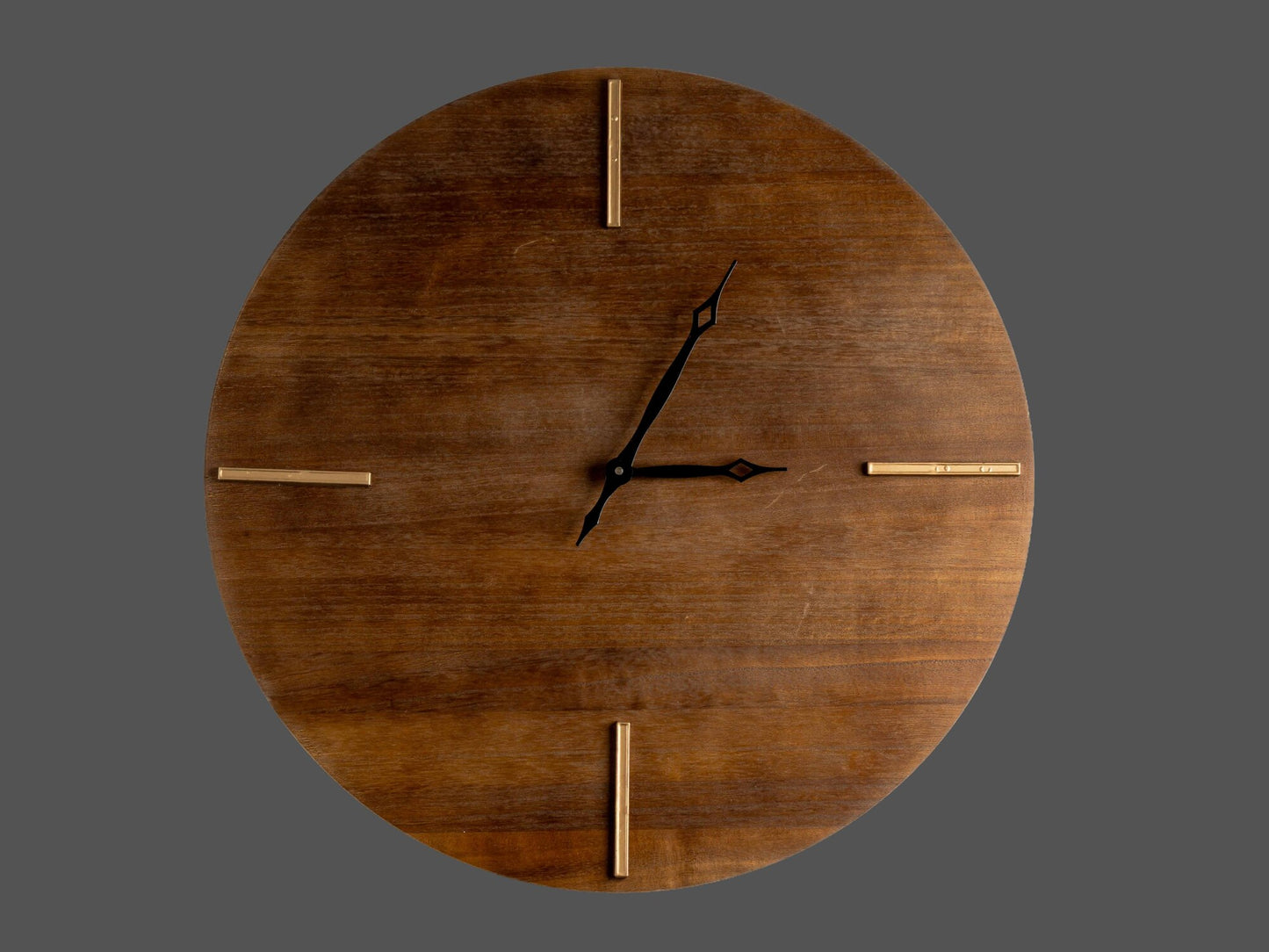 Round Wood Clock