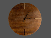 Round Wood Clock