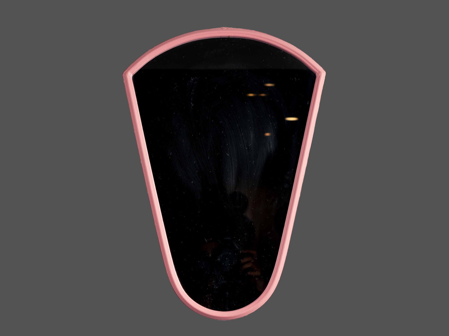 Metal Framed Wall Mirror, Pink
