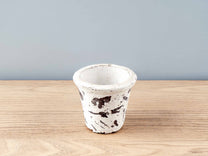 Clay Pot, Distressed Finish, 4 Styles, Holds 3" Pot (Each One Will Vary)