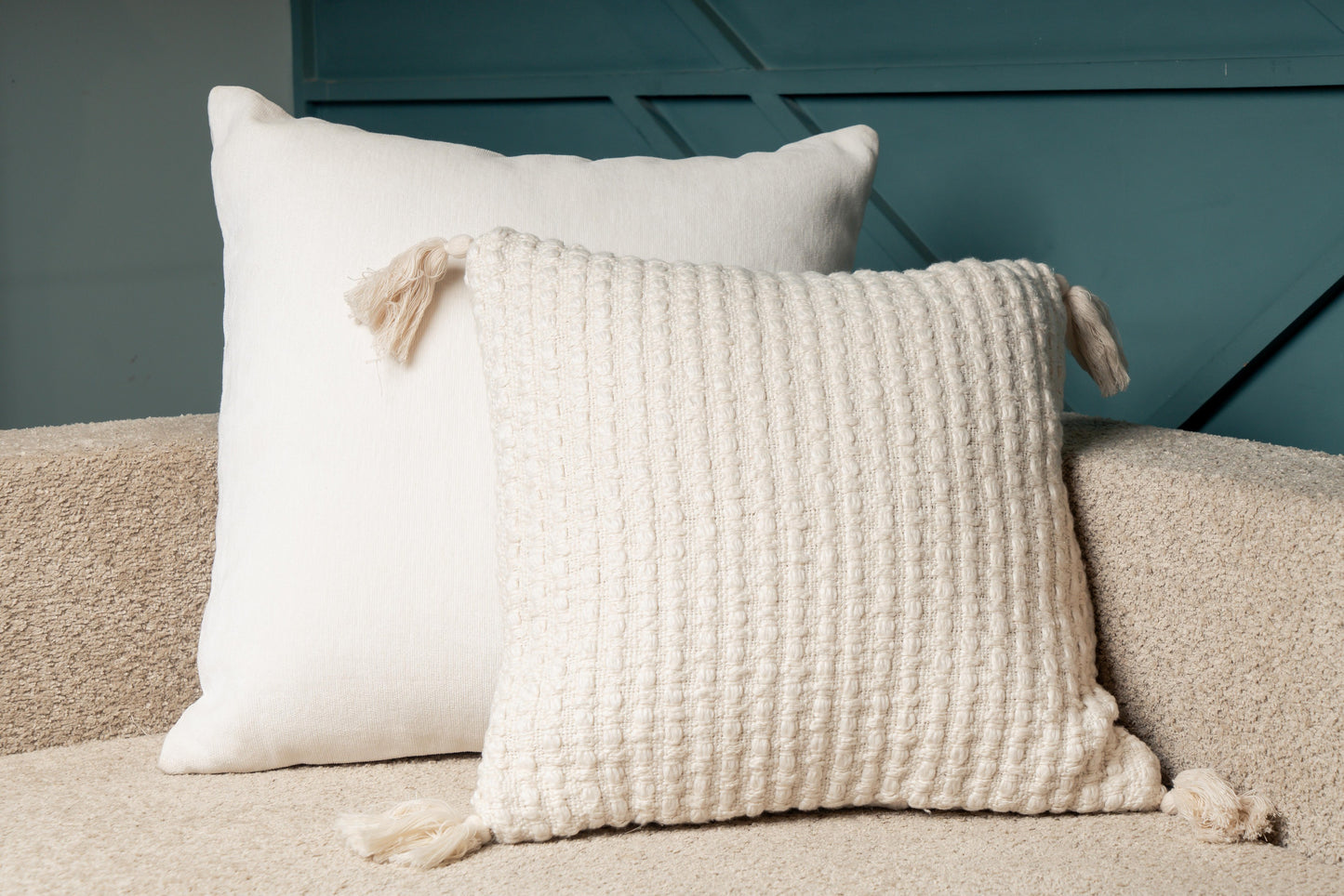 Ivory Texture With Tassle