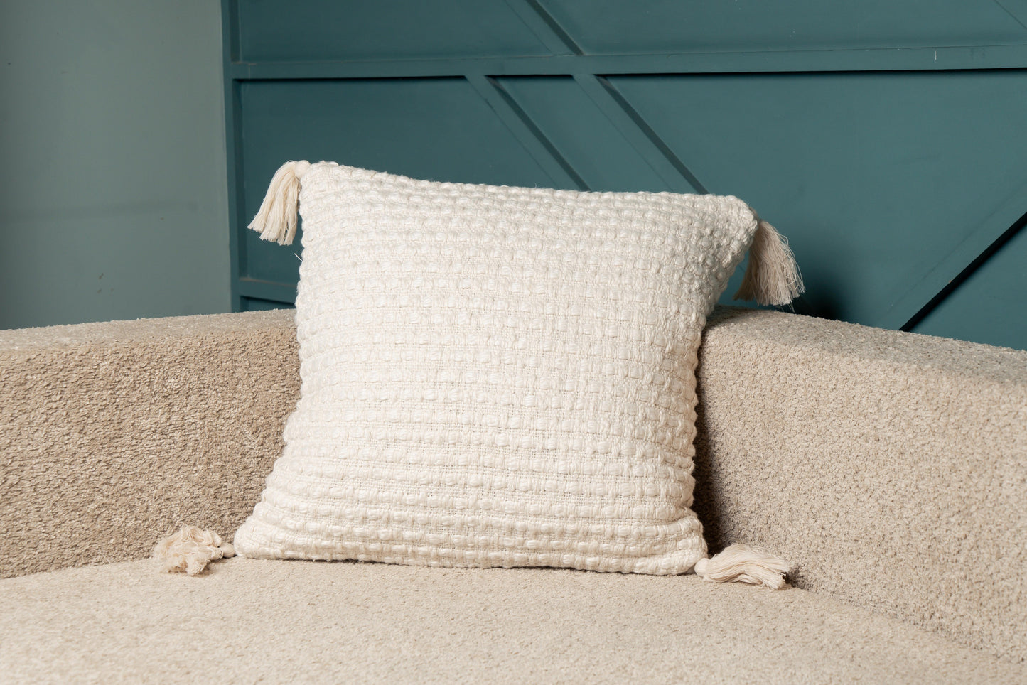 Ivory Texture With Tassle