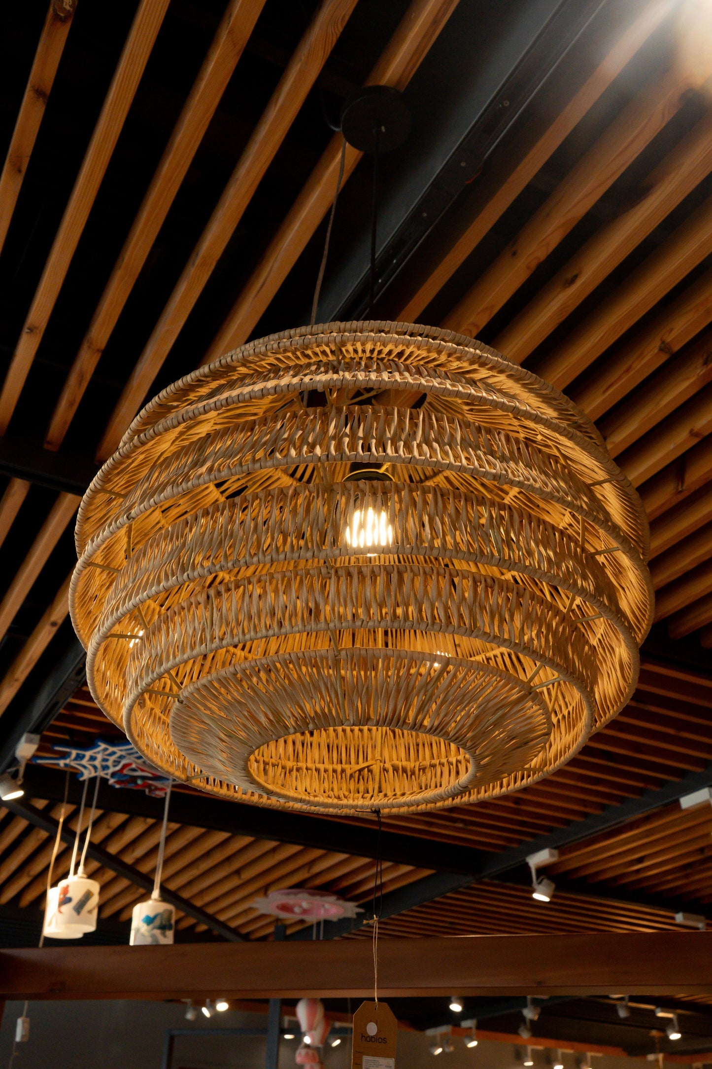 Rattan Pendant