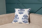 Blue Print Cushion with Fillers Set of 2