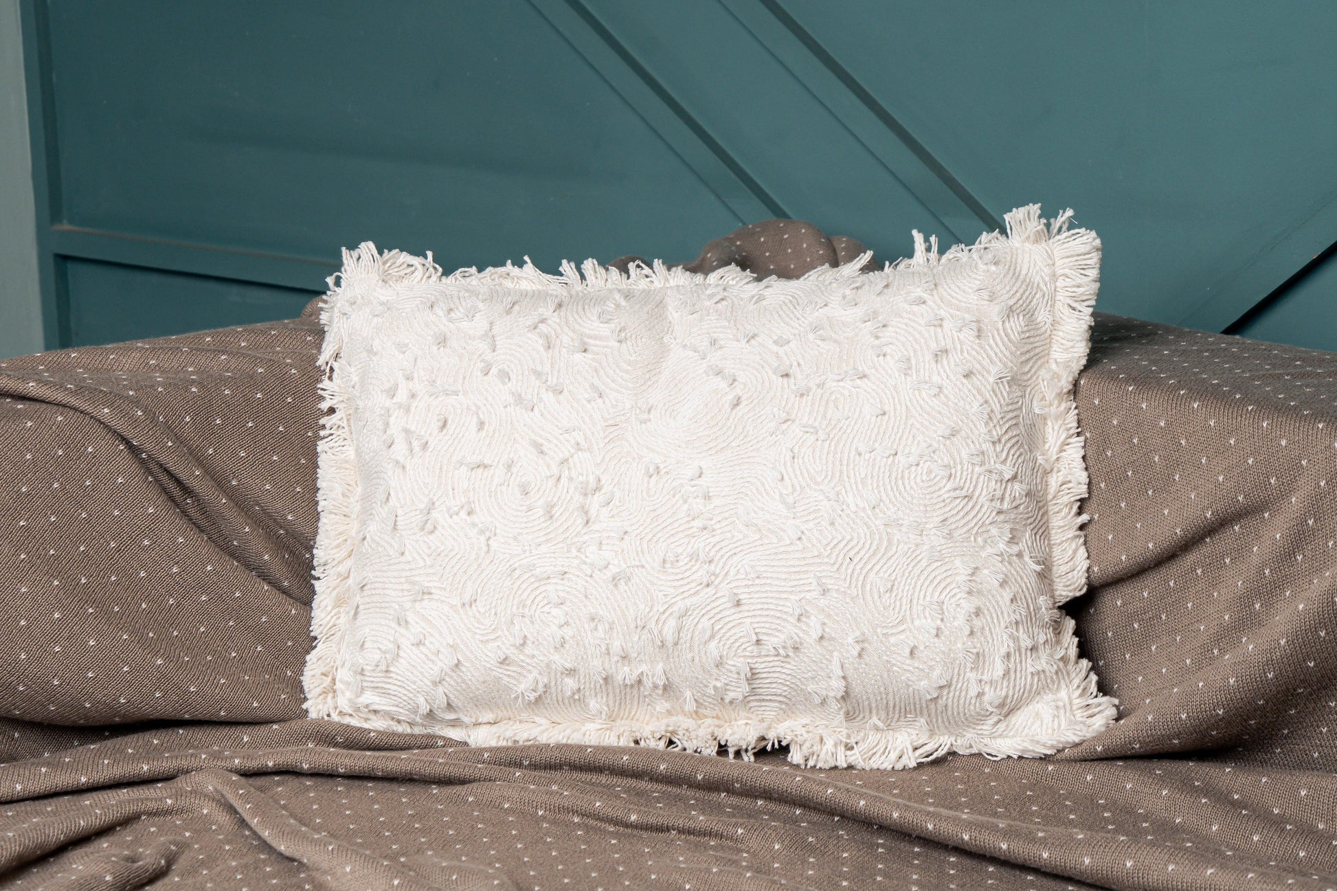 Rectangular Emb Cushion Ivy Set of 2