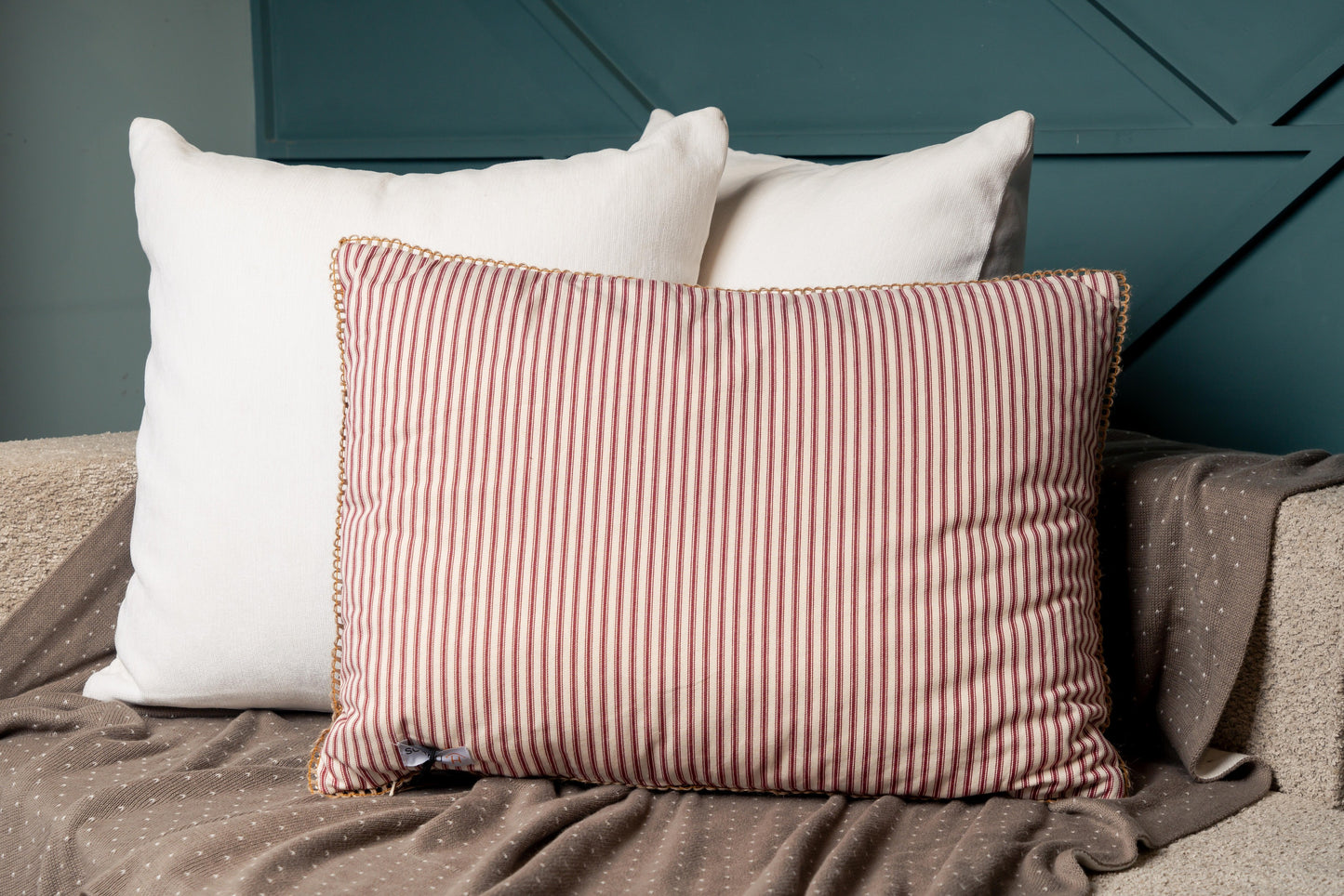 Maroon Printed Emb Rectangular