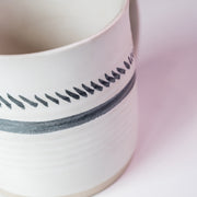 Stoneware Hand-Painted Mug