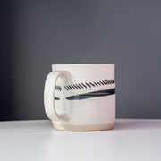 Stoneware Hand-Painted Mug