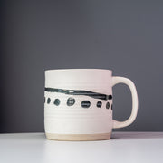 Stoneware Hand-Painted Mug