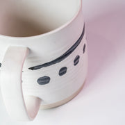 Stoneware Hand-Painted Mug