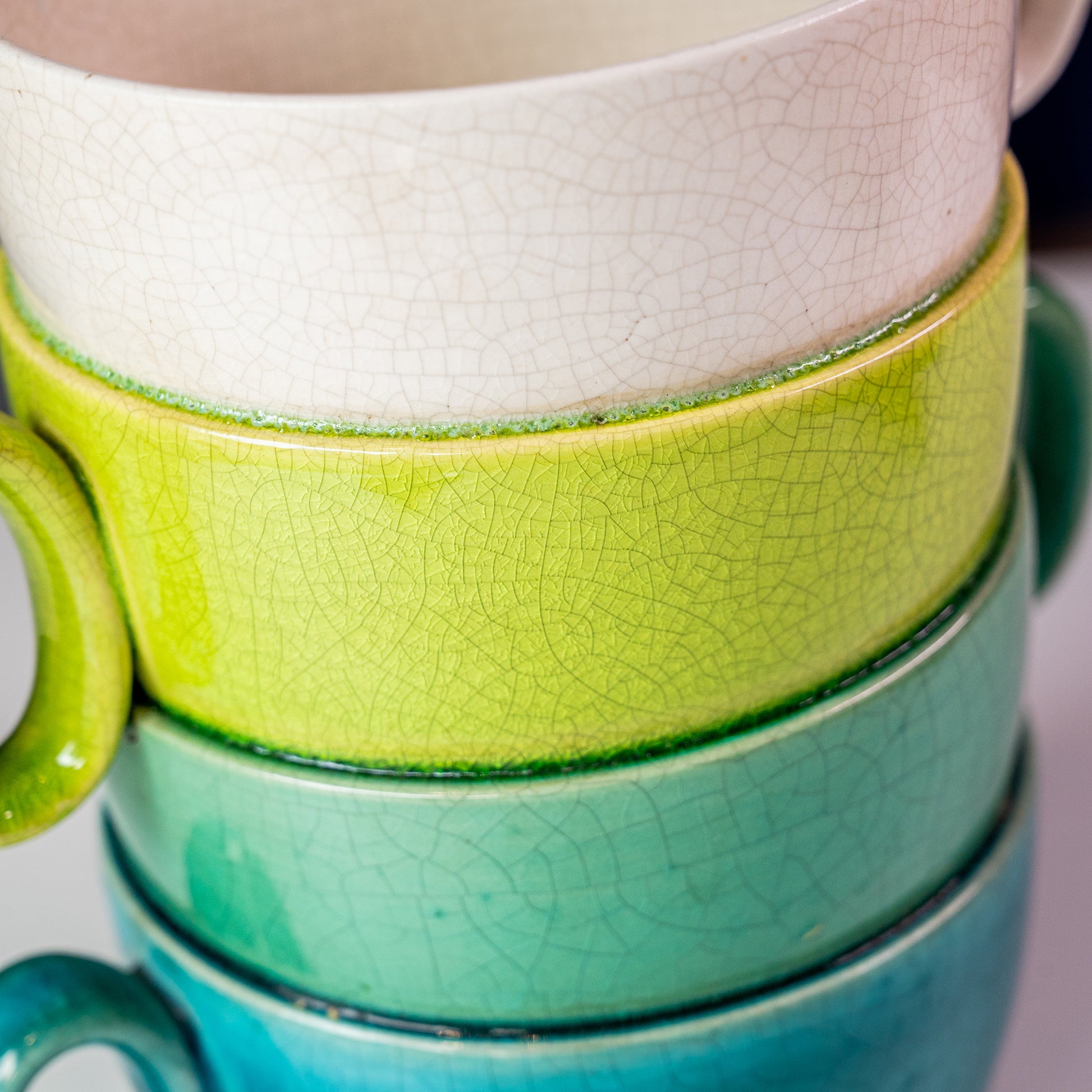 Terracotta Stacked Teacup Planter