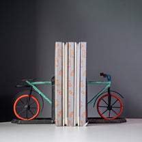 Metal Bicycle Bookends, Set of 2