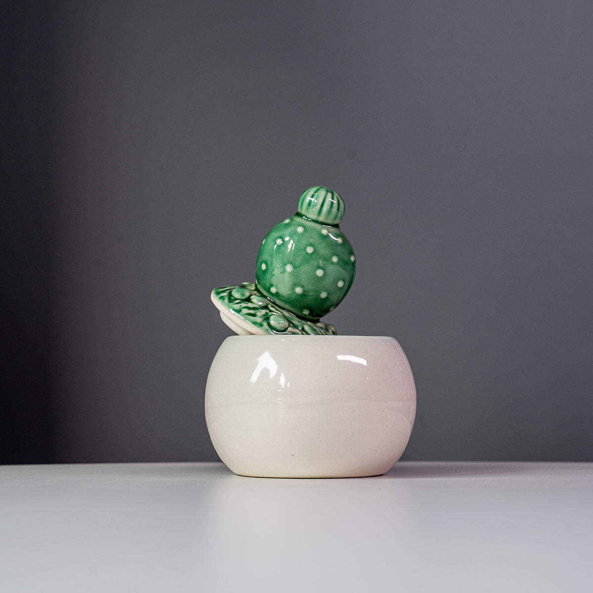 Stoneware Jewelry Box