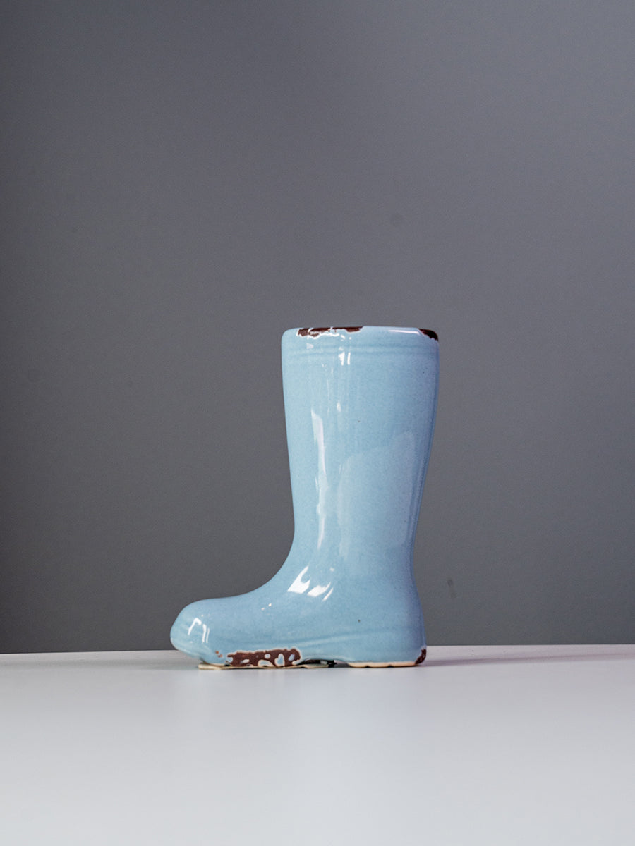 Stoneware Boot Vase
