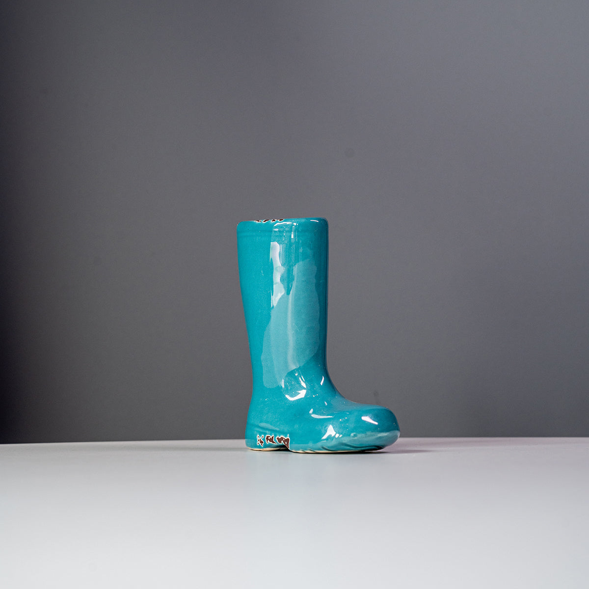 Stoneware Boot Vase