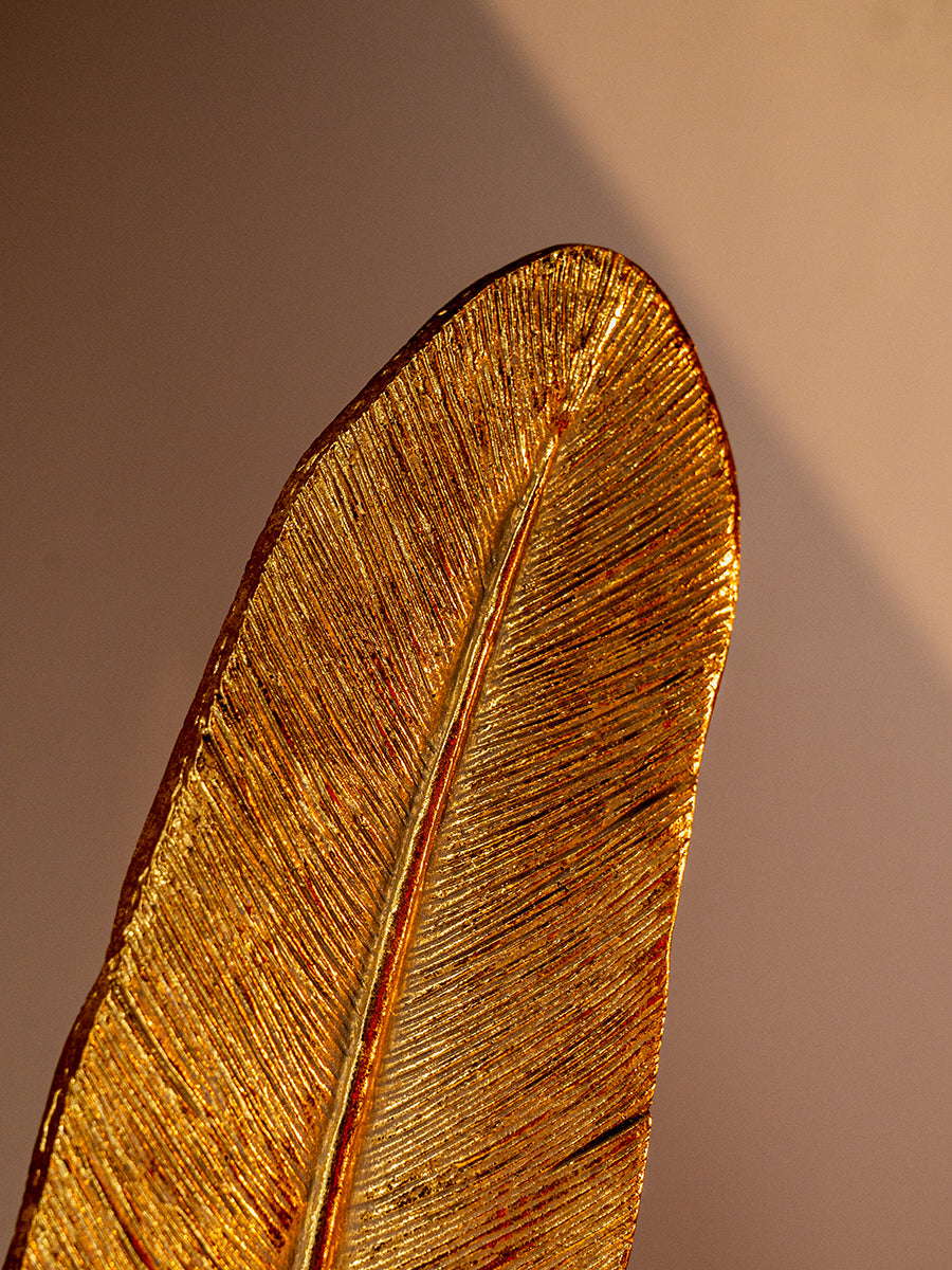 Feather Gold - (Home Accessories)