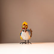 Elizabeth Resin Bird w/ Metal Feet