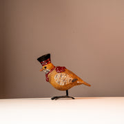 Elizabeth Resin Bird w/ Metal Feet